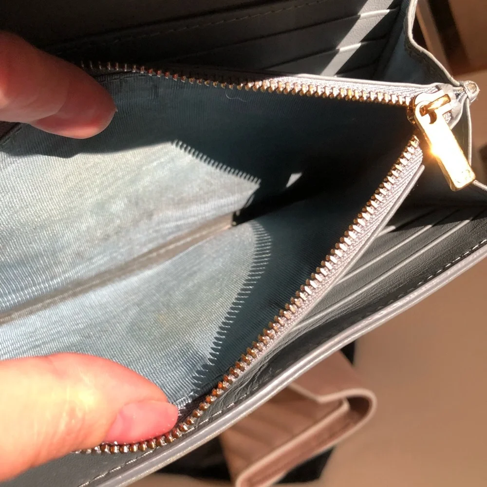 Dior Caro Orchid Long Wallet